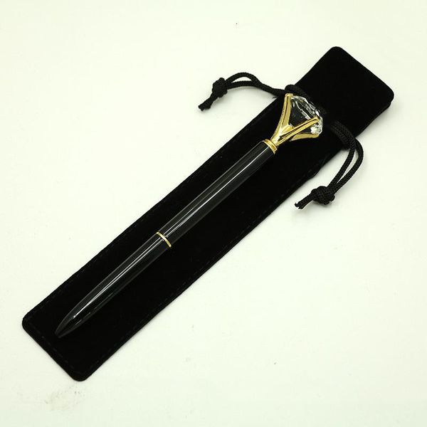 

pen creative holder design pouch plush single velvet pencil bag pen case with rope office school writing suppl