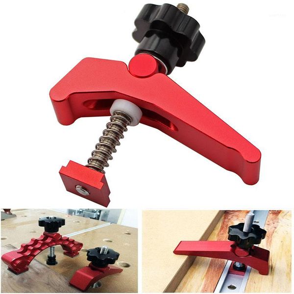 

universal t-track platen miter track clamping blocks chute blocks woodworking clamps for woodworking table1