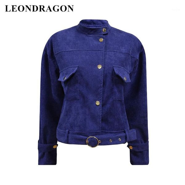 

winter autumn corduroy baseball outerwear ladies party club coats chic bomber women short vintage belt flying jackets1, Black;brown