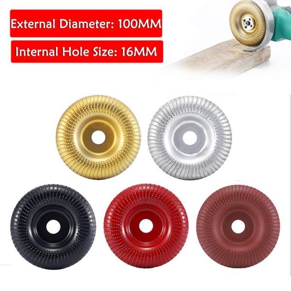 

4" flap disc grinding wheel angle grinder abrasive disc sanding carving tool metal polishing woodwork 100mm diameter 16mm bore1