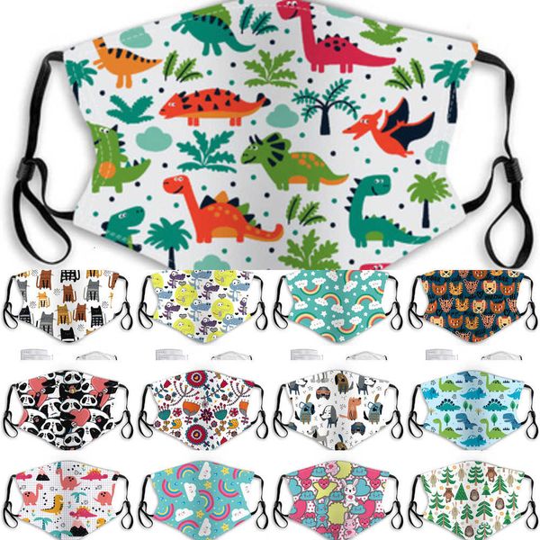 

masks 2 face filters with cartoon pm2.5 kids anti-fog haze dust protection reusable washable ha fmqj 79ei