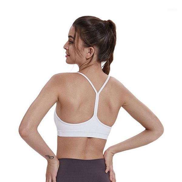 

gym clothing sports bra women beauty back fitness yoga vest running jogger camisole1, White;black