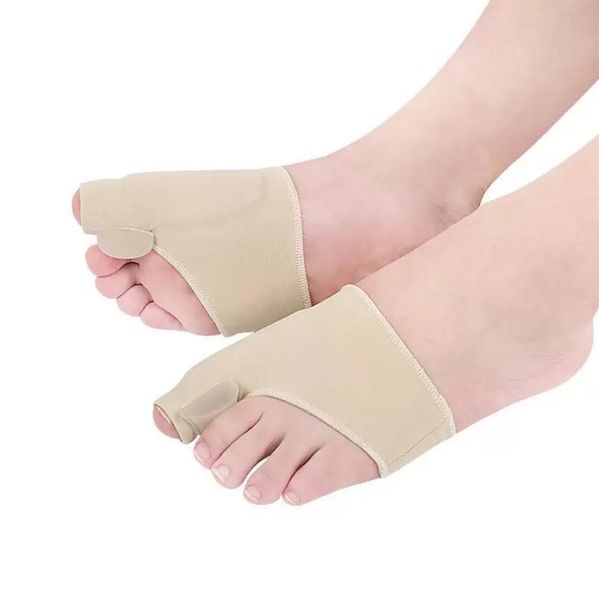 Manicotto di protezione in gel Separatore di dita dei piedi in silicone Supporto per alluce valgo per pedicure Correzione ortopedica dell'alluce valgo