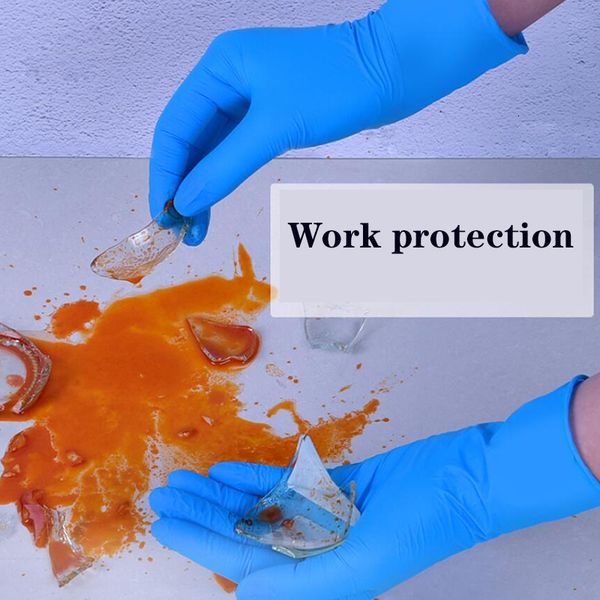 

gloves gloves 100pcs/lot latex cleaning disposable household nitrile garden cleaning gloves home cleaning rubb