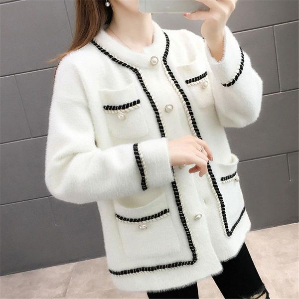 

2021 new style multicolor jacket regular casual long sleeve no hat single breasted autumn and winter suit for fashion girl, Black;brown