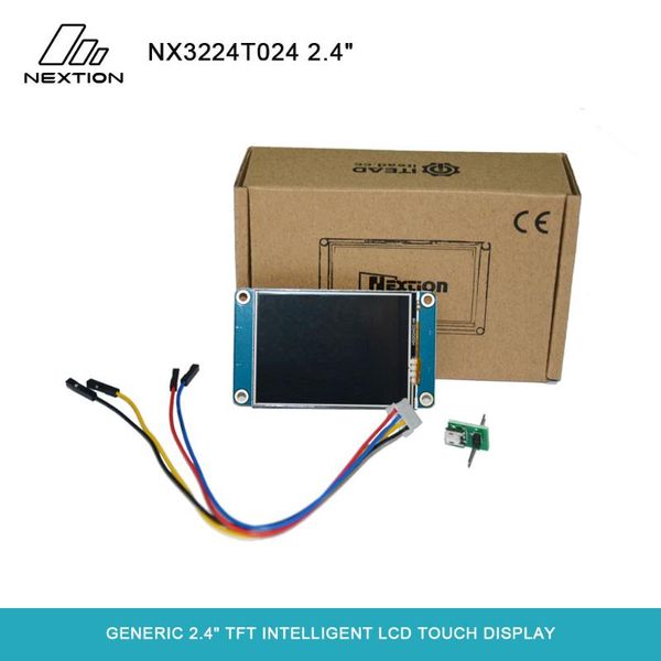 

nextion nx3224t024 - 2.4'' full-color hmi intelligent lcd resistive touch display module easy to operate for basic programmers