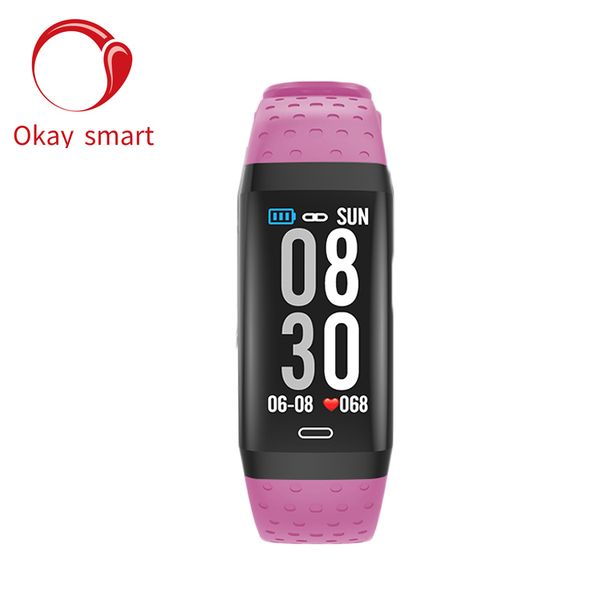 

высокое качество мода сердце ratetouch экрана фитнес смарт часы браслет