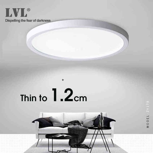 Luz de teto LED 6W 9W 13W 18W 24W Lâmpada de teto de superfície moderna AC85-265V para lâmpadas de banheiro do quarto da cozinha W2203077
