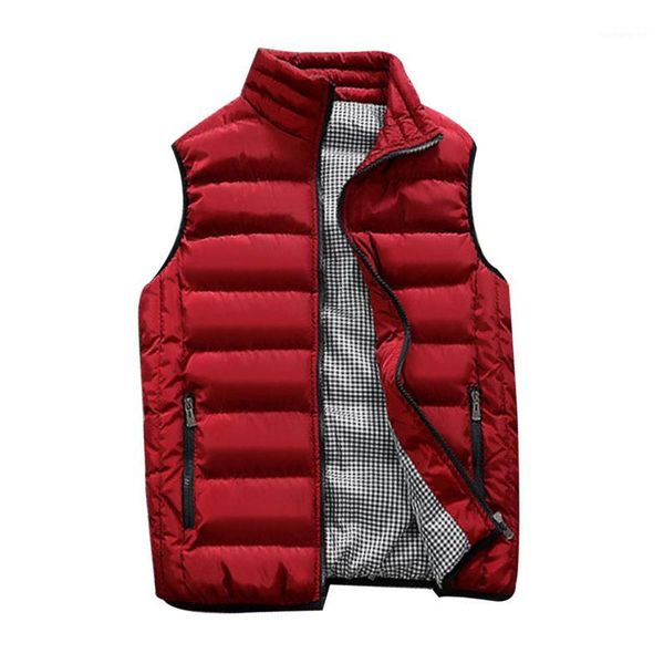 

autumn winter warm sleeveless jacket men solid outwear vests mens waterproof waistcoat male vest for men sleeveless jacket homme1, Black;white