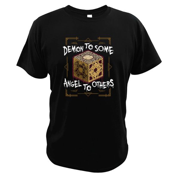 

pinhead t shirt demon to some angel to others cult film sadomasochism hellraiser t-shirt sport hooded sweatshirt hoodie