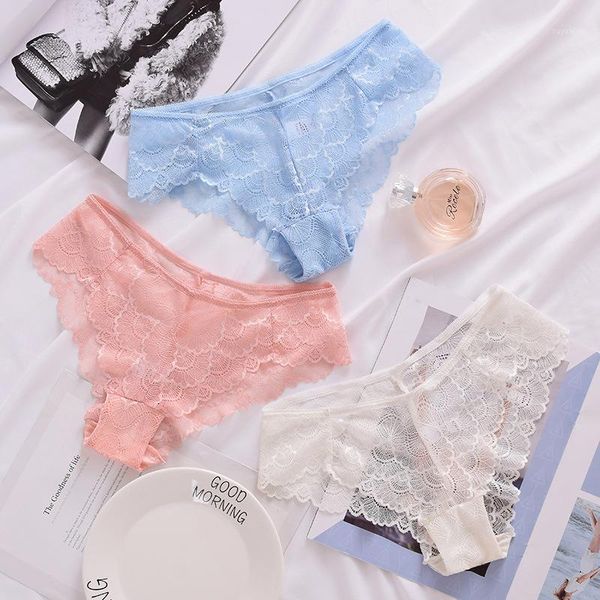 

panties for woman underwear lace breathable soft lingerie female briefs panty transparent women's underpants intimates1, Black;pink