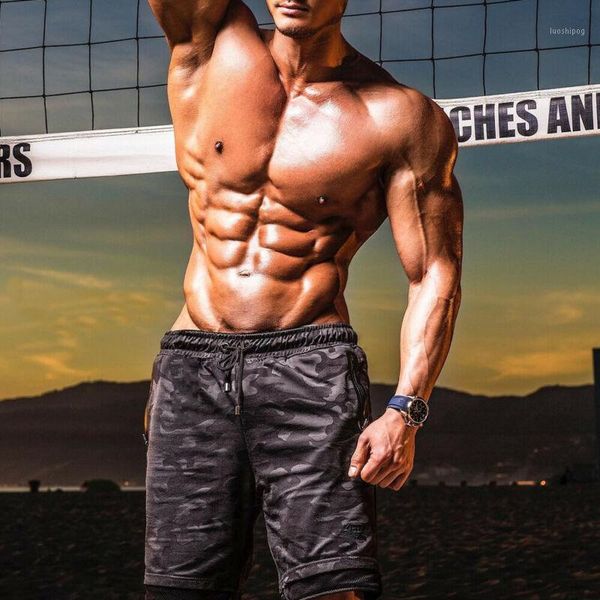 

casual shorts mens summer training bodybuilding summer shorts workout fitness gym m-3xl1, White;black