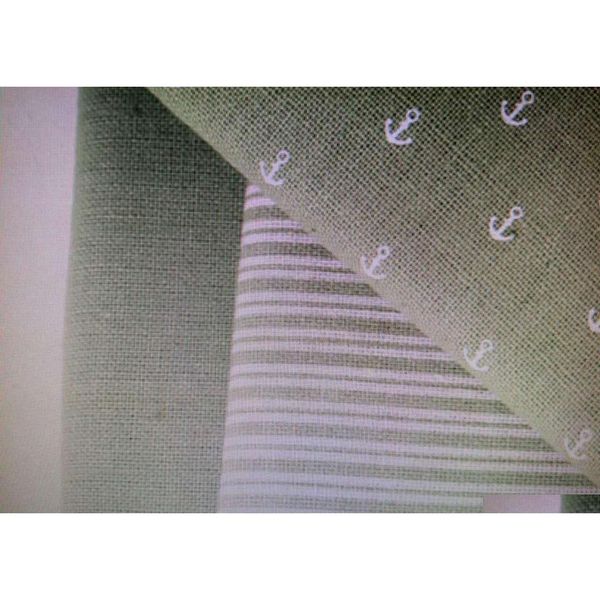 

new cotton cloth fabric table cloth sea style fabric anchor series garment qylooo ppshop01