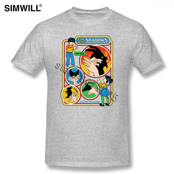 

sport fun with shadows t-shirts men's urban short sleeves 100% cotton t shirts round neck tees luxury clothing gift idea tshirt