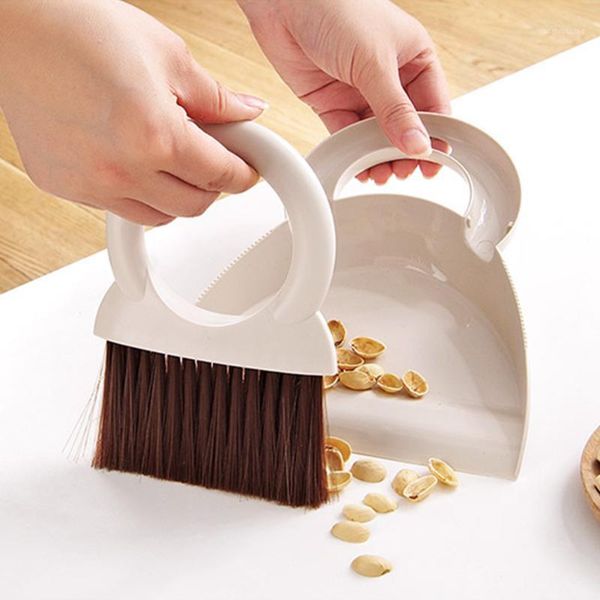 

brooms & dustpans handheld mini table practical desksweep counterpp dust remove broom dustpan set keyboard wall hanging cleaning too