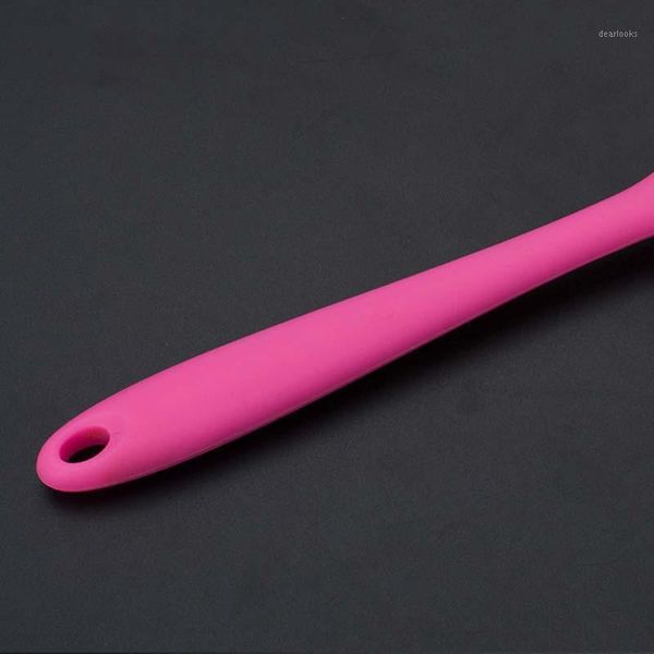

new home use mini silicone spoon colorful heat resistant spoons kitchenware cooking tools utensil smd661