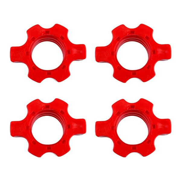 

4 pcs durable barbell fixing nuts household dumbbell bar fixing screws