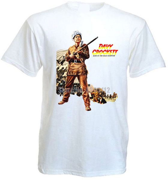 

davy crockett v3 t-shirt white poster all sizes s...5xl sport hooded sweatshirt hoodie