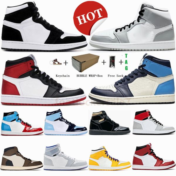 

2021 jumpman 1 twist mid дымковый черный обсидиан toe чикаго тревиса scotts 1s high og баскетбол обувь мужские кроссовки женские спортивные