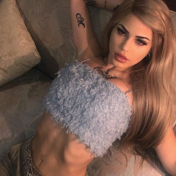 

bustiers & corsets 2021 spring summer european and american halter camisole women's sleeveless inner wear bottoming tube soutien gorge, Black;white