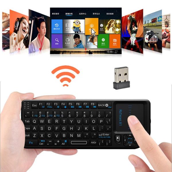 

2.4g wireless mini handheld keyboard and mouse integrated smart tv computer keyboard and mouse set