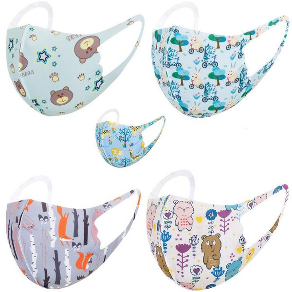 

cover summer animal designer reuseable be washable mask pattern mask school baby student protective kid holiday plants face little lion ovqm