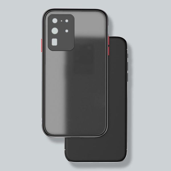 

ультратонкий hybrid простой матовый pc phone чехол для samsung galaxy s20 s10 5g s9 s8 примечание 10 9 8 plus силиконовые бампер jllson book