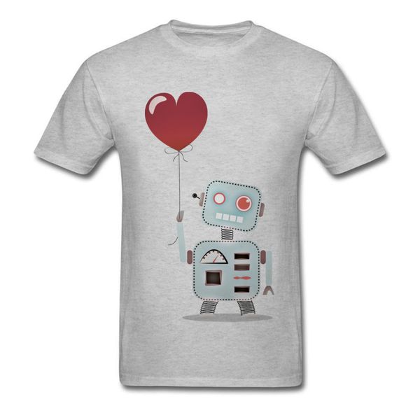 

fashionable robot in love print short sleeve t shirt fall all cotton & tees for tee shirt normal sport hooded sweatshirt hoodie