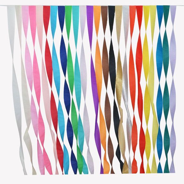 

10 meter colorful tissue wrinkles paper rolls creping paper streamers diy paper bouquet curling for wedding christmas decoration bbyqou