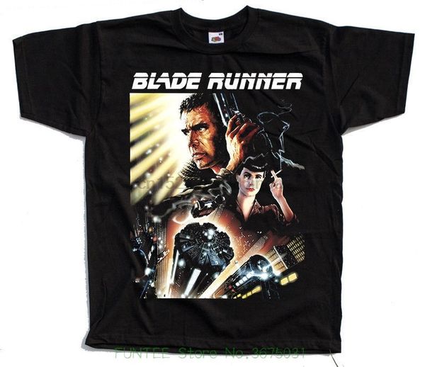 

лето 2018 года с коротким рукавом плюс размером лезвию v3 постера фильма 1982 t shirt black всех размеров s to 5xl спорт толстовка с капюшон