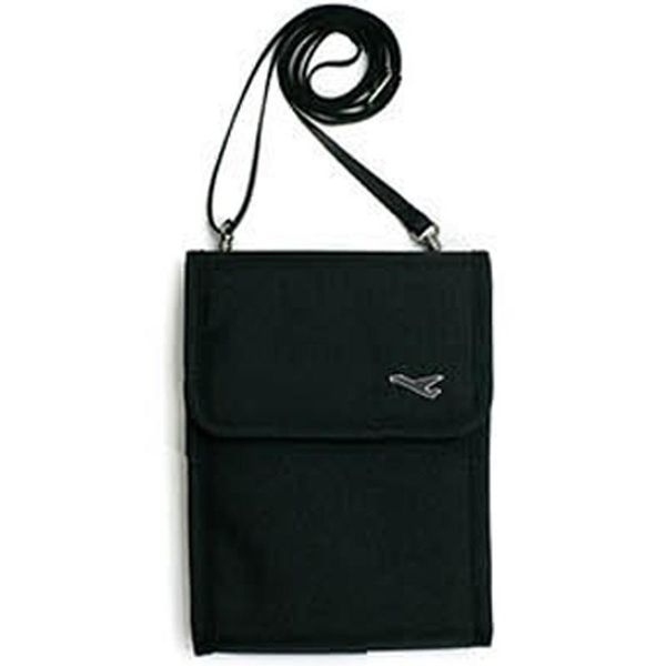 

travel mini multi-function messenger card bag hanging collar passport package