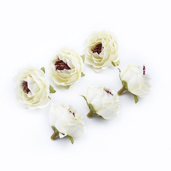 

10 artificial flowers home decor wedding christmas diy scrapbooking gifts candy box brooch roses bridal accessories vases bbytsi lipper