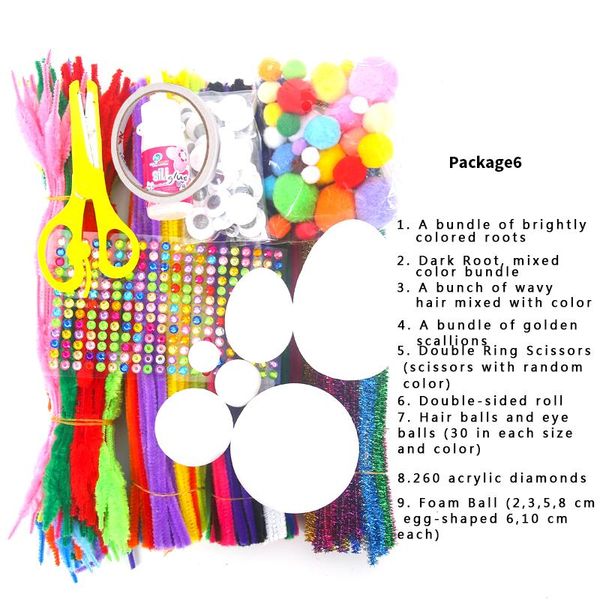 

b.f.brother оптовых канцелярских товаров ремесло diy хобби и ремесло материалы для diy трубы чистой синели материал пакет jllhov