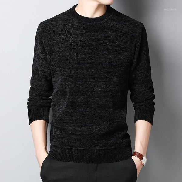 

sweater men casual o-neck pullover men winter warm men's sweater streetwear male 2019 christmas pullover clothes1, White;black