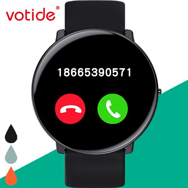 

votide touch v118 intelligent body temperature bracelet heart rate sleep weather waterproof sports watch