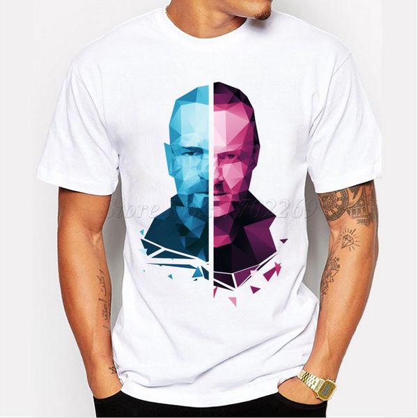 

walt and jessie crystal vintage printed breaking bad short sleeve casual male funny novelty fashion cool tee sweatshirt hoodie t shirt