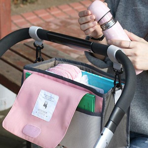 

diaper bags baby stroller bag nappy mummy hanging basket storage organizer travel feeding bottle accessories1