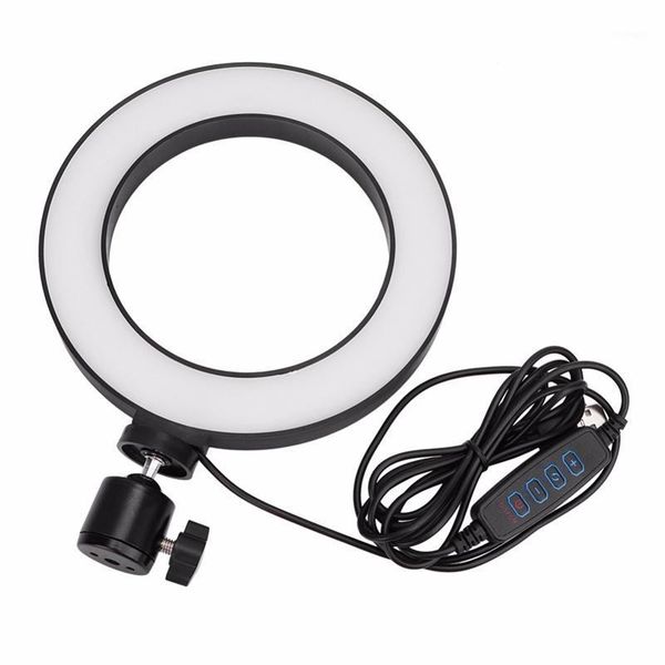 

flash heads 6 inch led ring light selfie fill lamp dimmable 3 modes for phone living broadcast table fill1