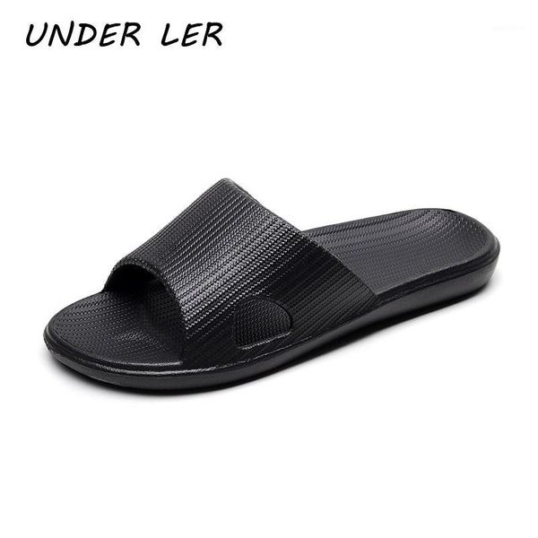 

women indoor floor flat shoes 2020 summer non-slip flip flops bath home slippers female slipper comfortable zapatillas de hombre1, Black