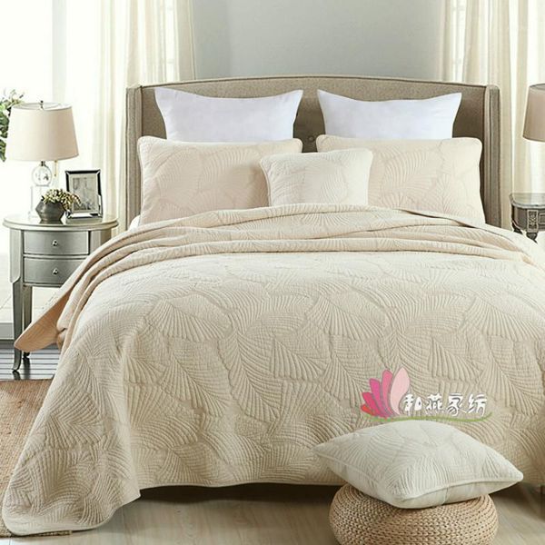 

washed cotton summer liang bei three-piece suit bedding set1