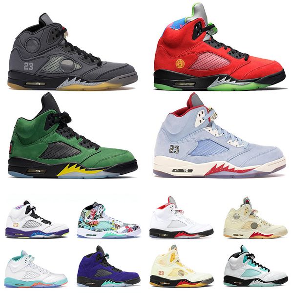 

original jumpman 5 5s mens basketball shoes black muslin fire red sail alternate grape light aqua new fire red men womens sneakers trainers