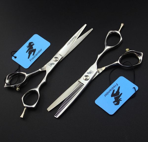 

freelander professional 6 дюймов япония 440c волос ножницы филировочные barber стрижки волос ножницы scissor инструменты парикмахерские ножн