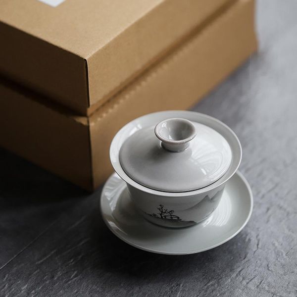 

tangpin handpainted керамические gaiwan teacup китайский кунг-фу чайные сервизы 100мл tangpin расписанную оптовая скидка bbyofr hotstore2010