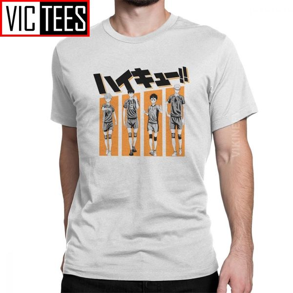 

casual haikyuu t-shirt for men cotton t shirt 2020 kuroo anime bokuto oya manga shoyo volleyball s sport hooded sweatshirt hoodie
