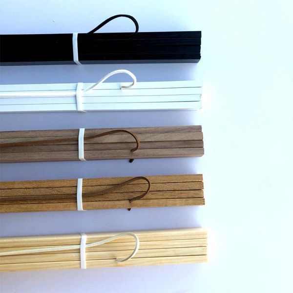 

5 colors magnet teak wood black walnut pine hanging scrolls wall art p frame family canvas painting posters hanger frame1