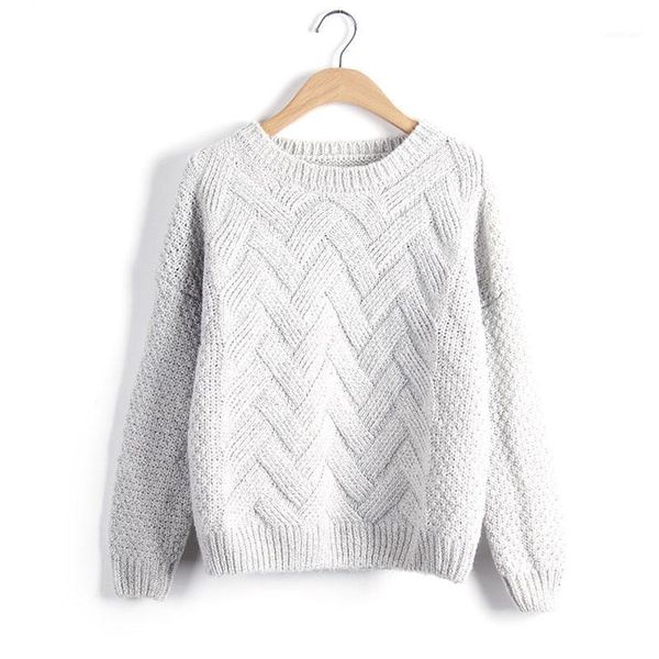 

women's sweaters pull femme 2021 autumn winter women and pullovers plaid thick knitting mohair sweater female loose variegated1, White;black