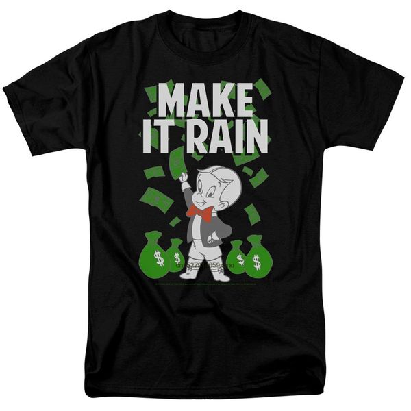 

printed men t shirt short sleeve richie rich make it rain men's regular fit t-shirt_3 t shirt sport hooded sweatshirt hoodie