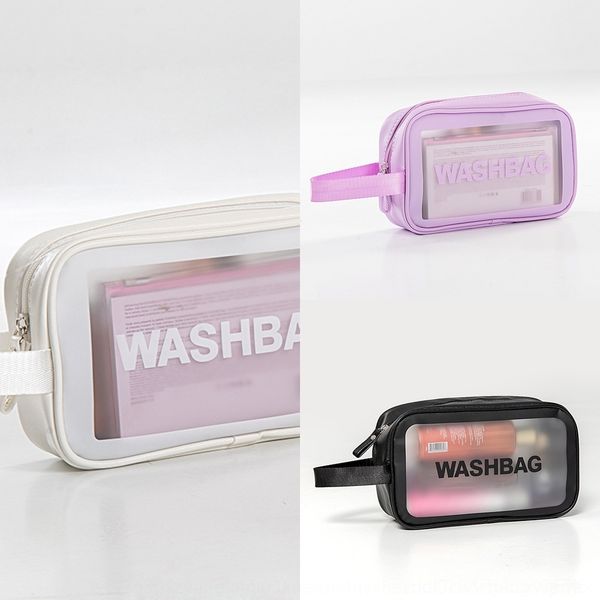 

z5uhj new celebrity wash waterproof large storage internet tpu ins hand wash cosmetic handbag hand storage bag small nev5l