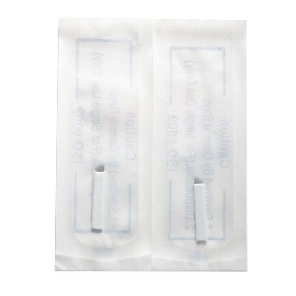 

100pcs eyebrow tattoo needles tattoo curved blade tattoo supply 12 needles for microblading pen eyebr jlljdv
