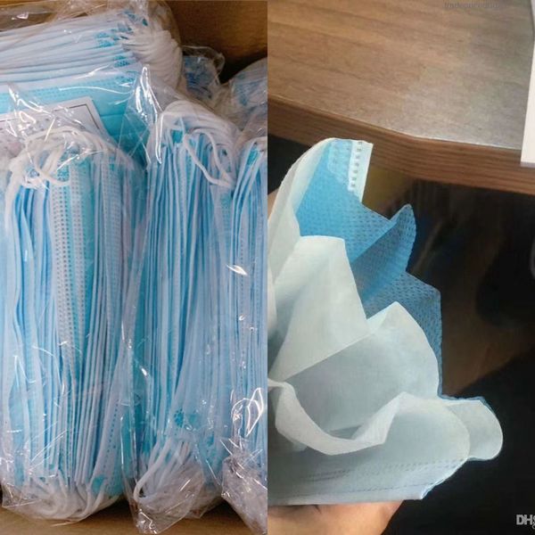 

home factory masks price disposable in stock mask 3 layer anti-bacterial anti dust face pm2.5 mascaras for 7427086